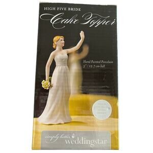 Weddingstar High Five Bride Porcelain Figurine Cake Topper New Open Box